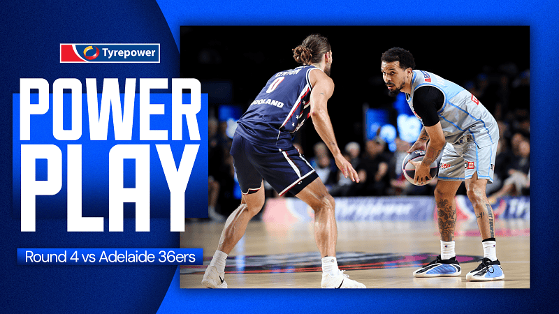 Cole Anthony with the clutch powerplay against 36ers #nbl