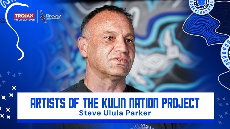 The Artists of the Kulin Nation Project: Steve Ulula Parker