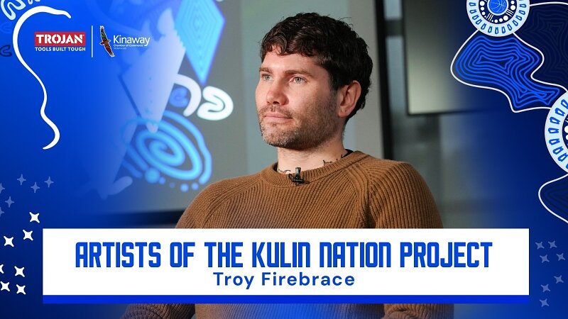 The Artists of the Kulin Nation Project: Troy Firebrace