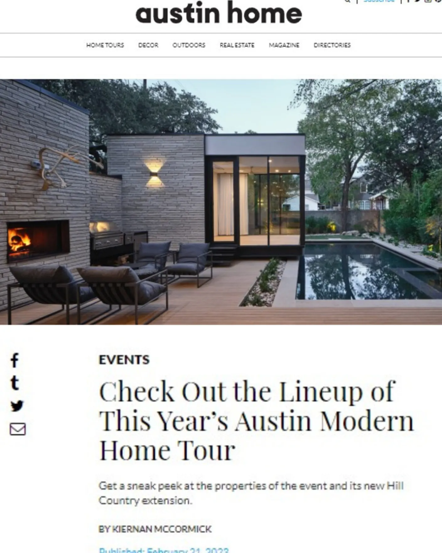 Check Out the Lineup of This Year’s Austin Modern Home Tour