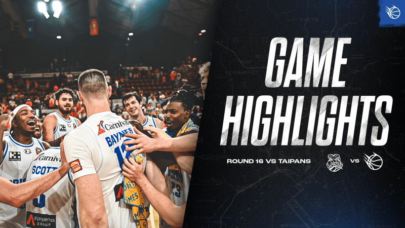 Highlights vs Cairns Taipans