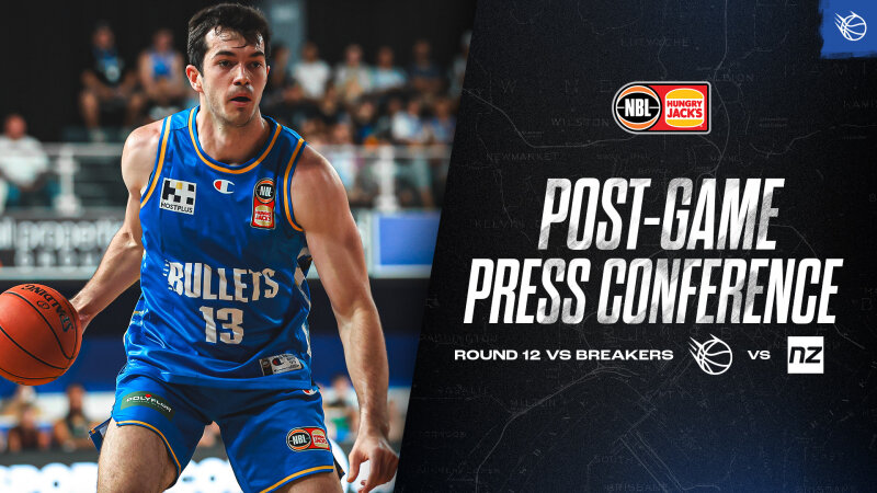 Press Conference vs New Zealand Breakers