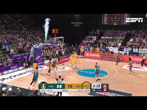📺 NBL26 Highlights | Round 8: Brisbane Bullets vs Tasmania JackJumpers