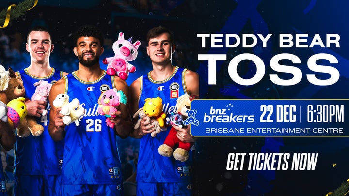 Teddy Toss Returns to Spread Christmas Cheer
