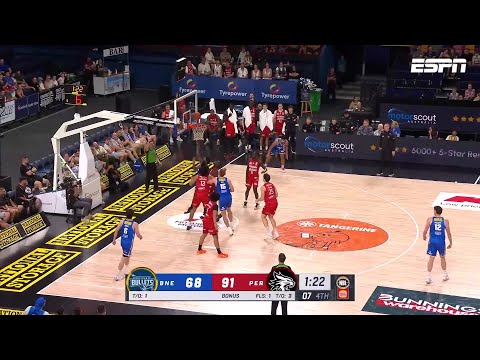 Brisbane Bullets vs. Perth Wildcats - Game Highlights - Round 15 , NBL26