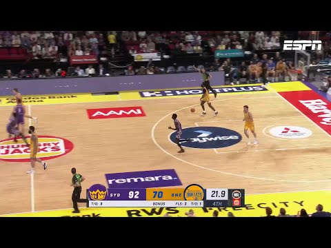 Sydney Kings vs. Brisbane Bullets - Game Highlights - Round 14 , NBL26
