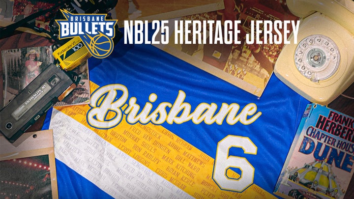 Brisbane Bullets Unveil NBL25 Heritage Jersey