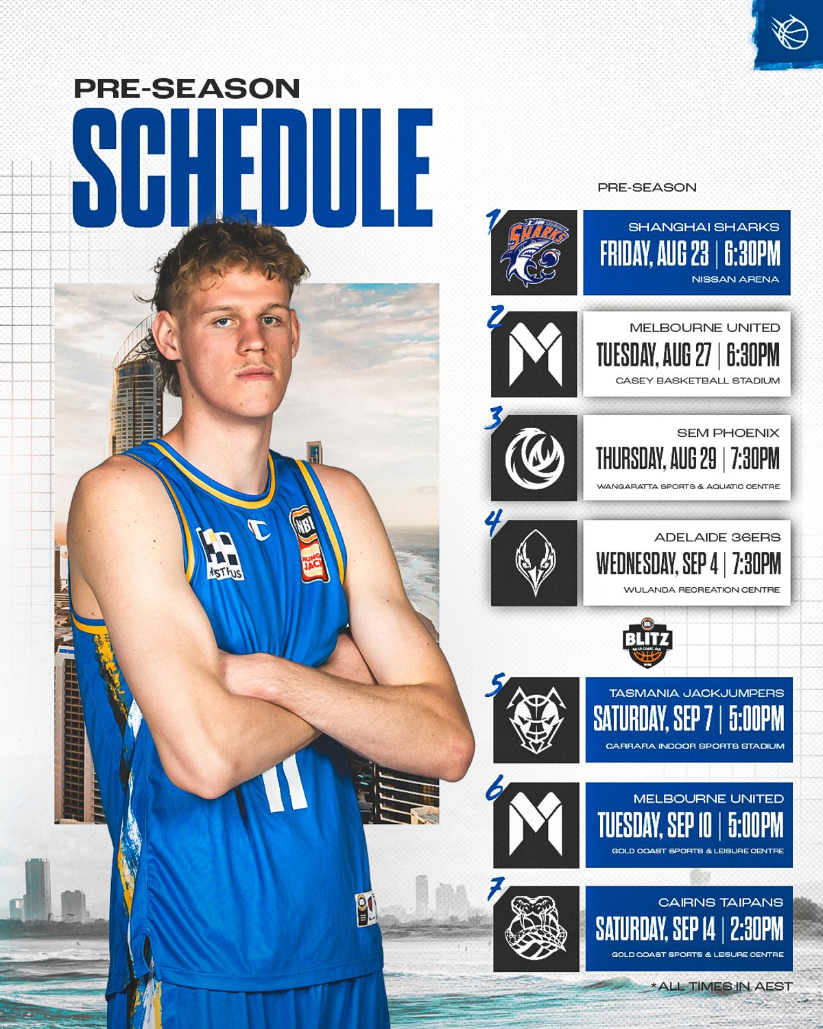 Pre Season Schedulenew