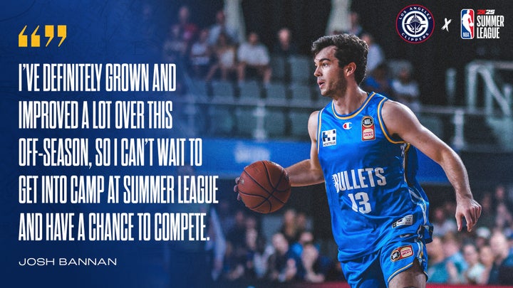 Bannan excited for opportunity to compete at NBA Summer League