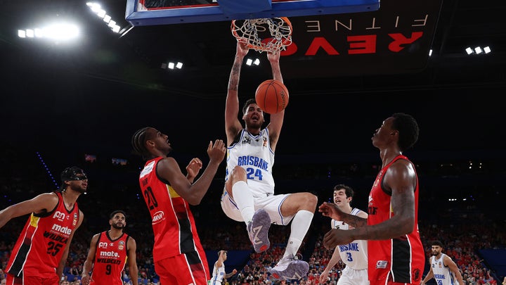 Healthy Harrison showing what he's capable of