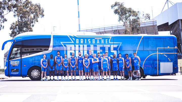 Belbaker unveil Big Blue Bullets Bus
