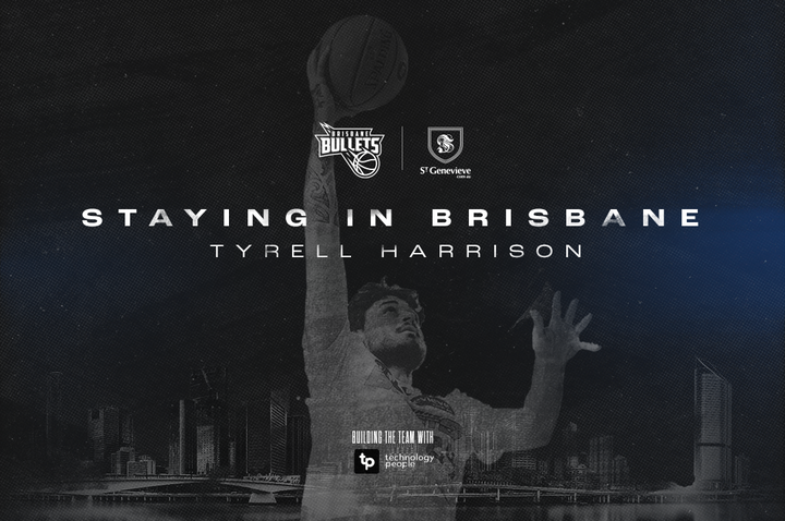 Tyrell Harrison re-signs to continue Bullets journey