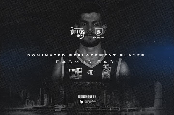 Bullets add Rasmus Bach as Nominated Replacement Player