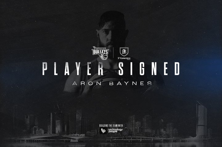 Brisbane Bullets sign Aron Baynes