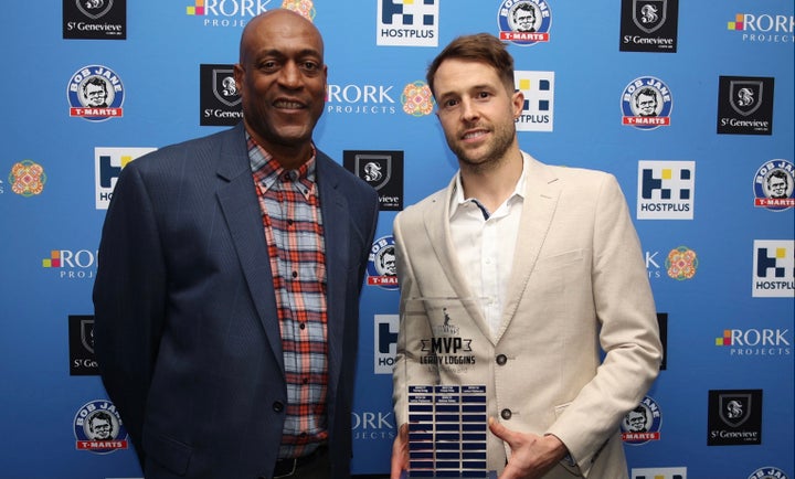 Nathan Sobey wins Leroy Loggins MVP Award