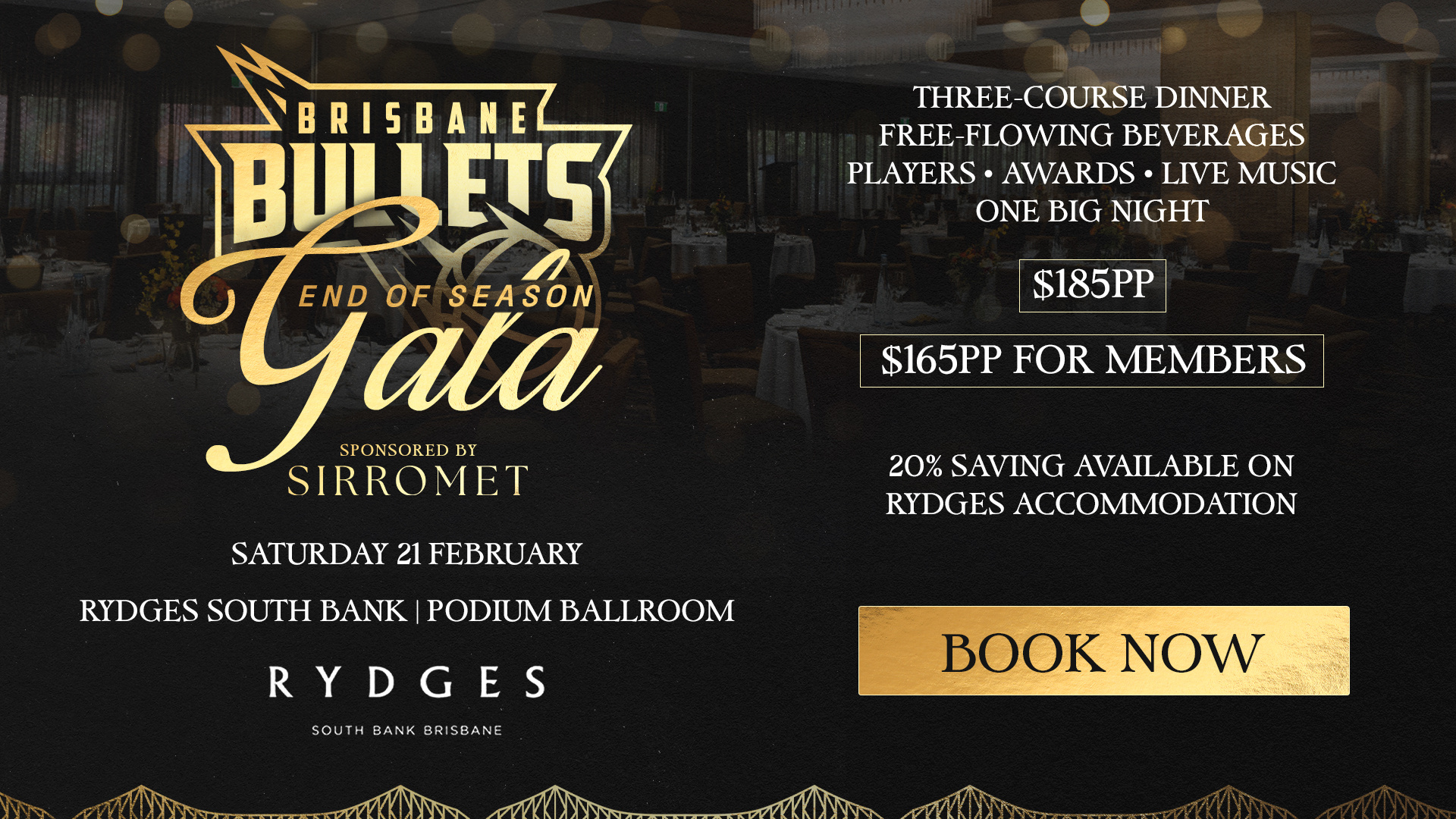 Deadline approaching to secure seats for End-of-Season Gala