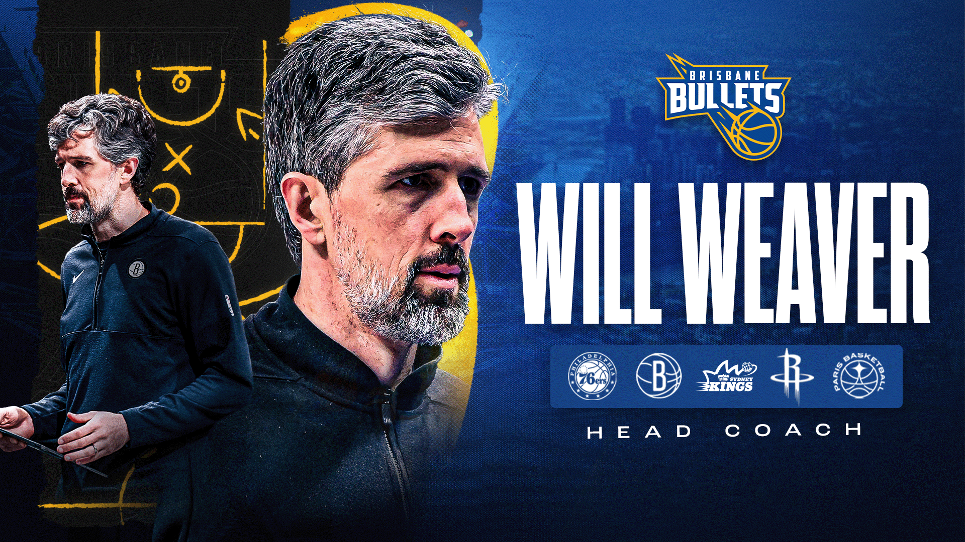 Weaver announced as Bullets Head Coach