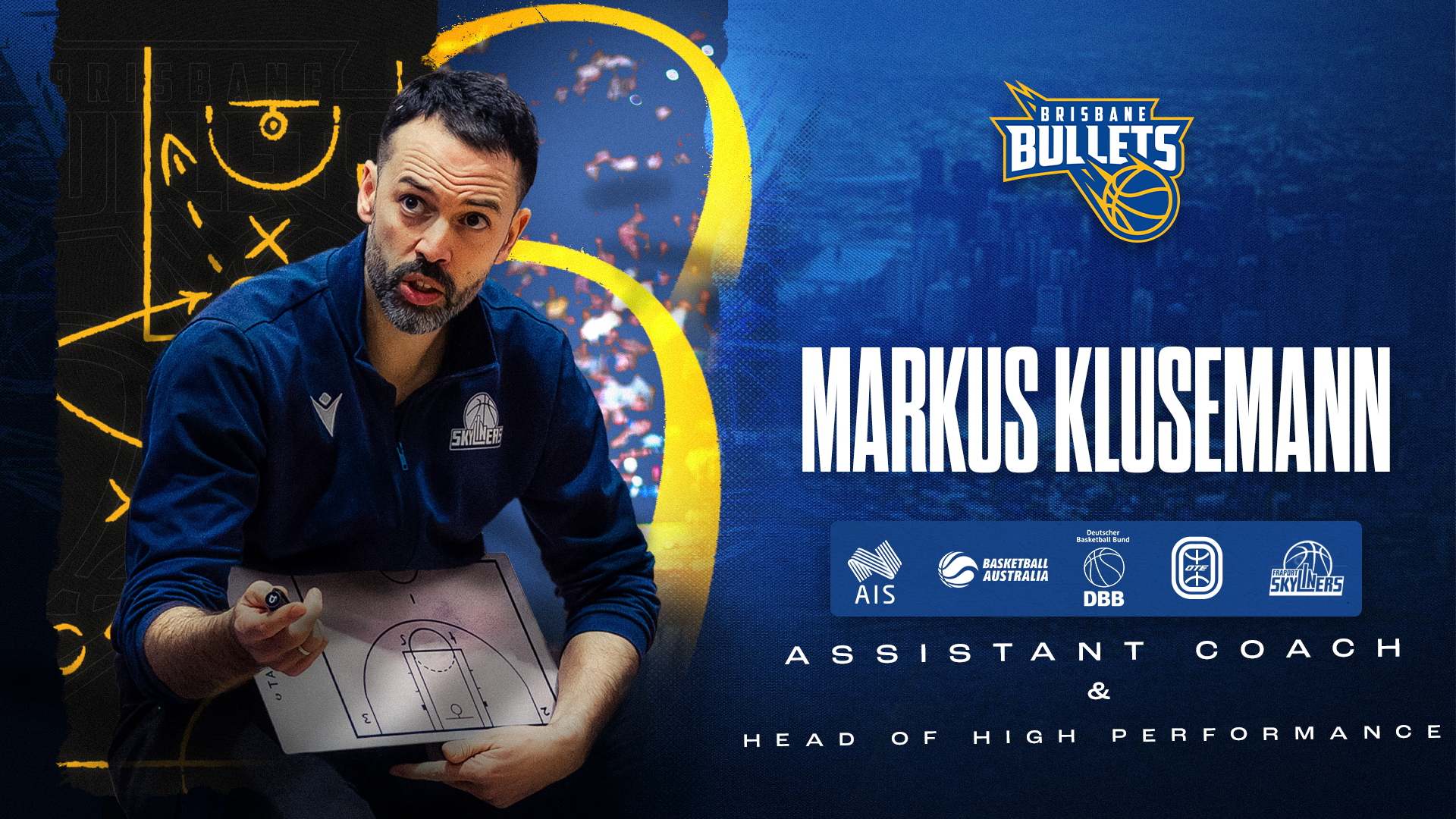 Klusemann joins Bullets as Weaver's first hire