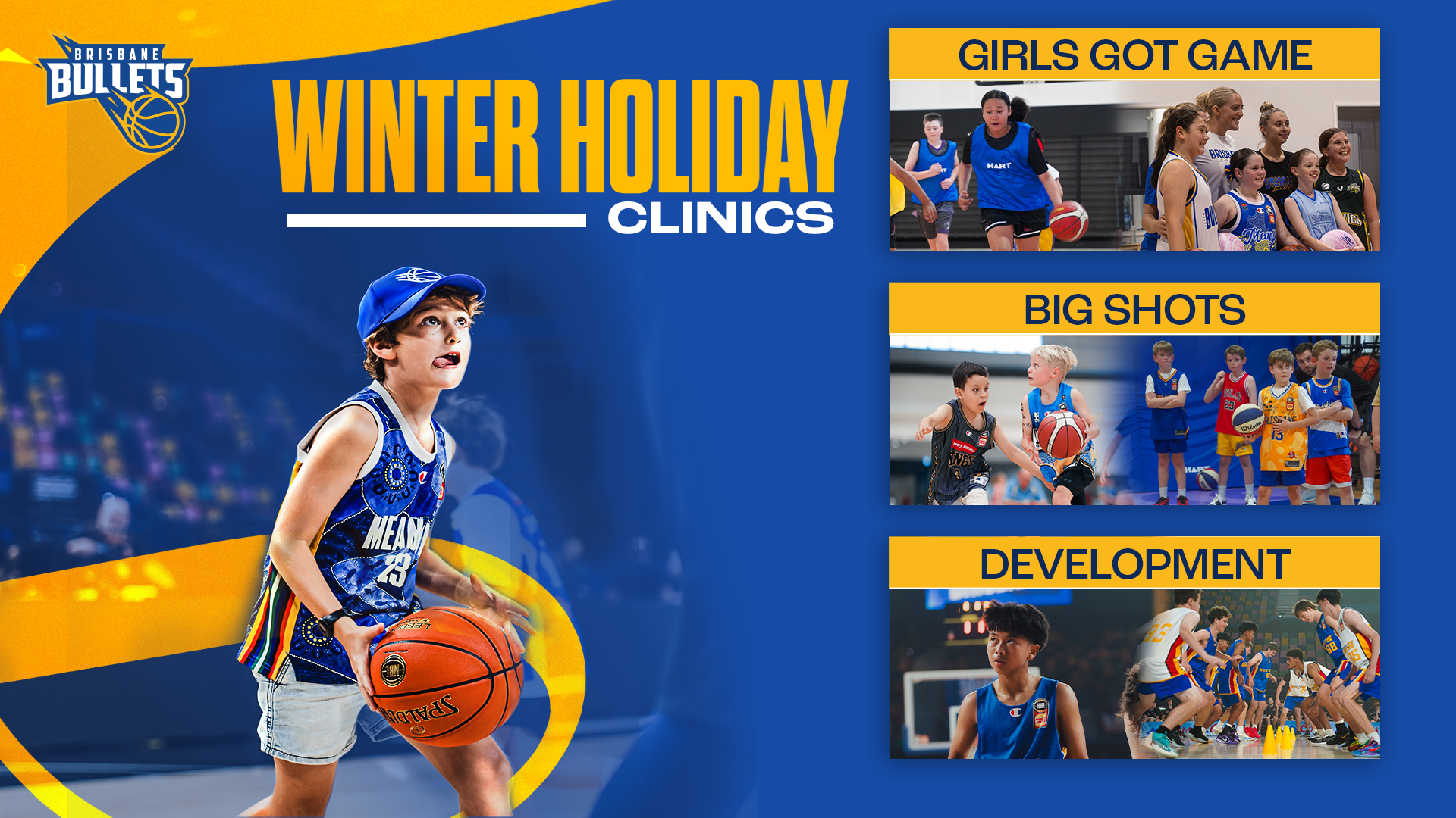 Winter Holiday Clinics now LIVE!