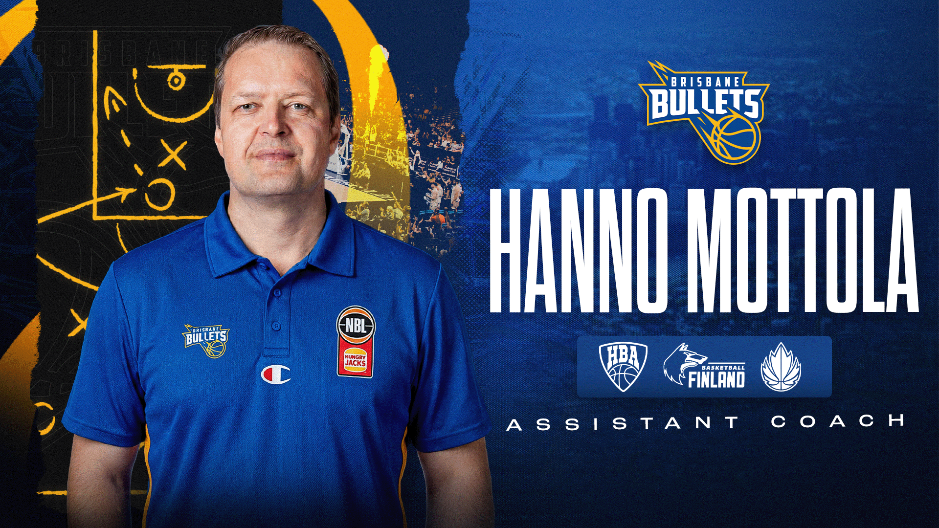 Brisbane Bullets welcome Hanno Möttölä to coaching group