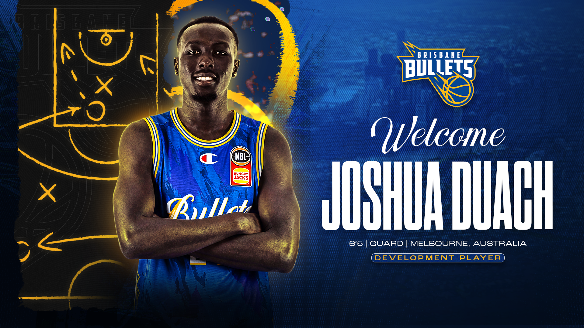 Versatile prospect Josh Duach joins the Bullets