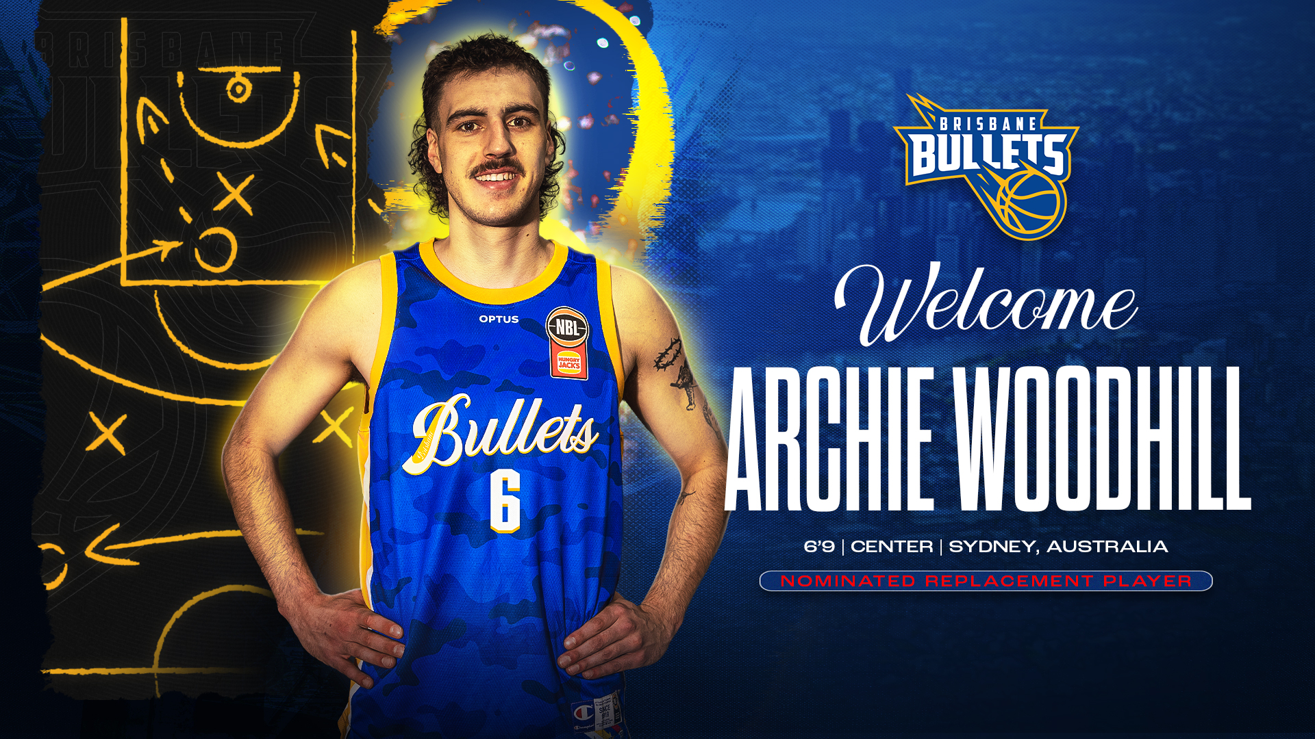 Woodhill joins Bullets as new season nears