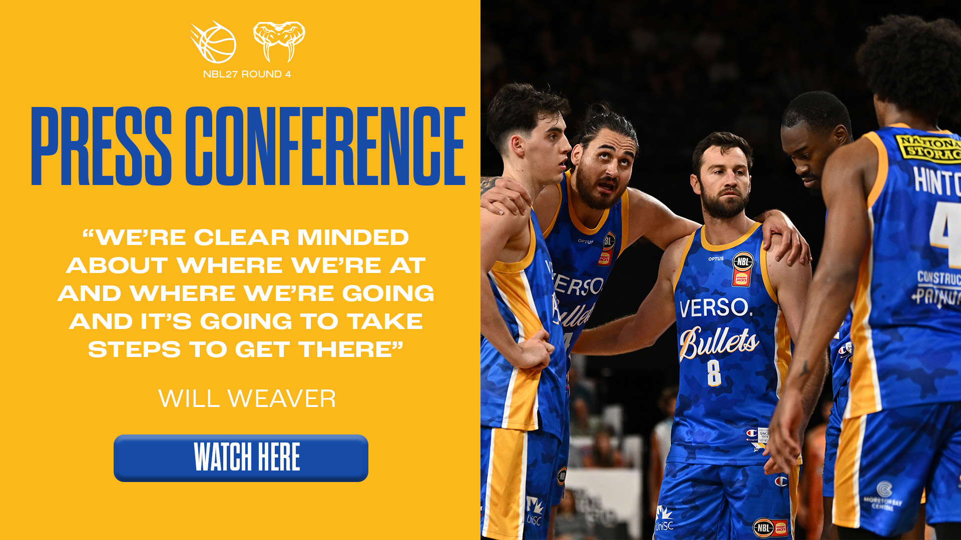 🗣️ Post Match Press Conference | Brisbane Bullets vs Cairns Taipans