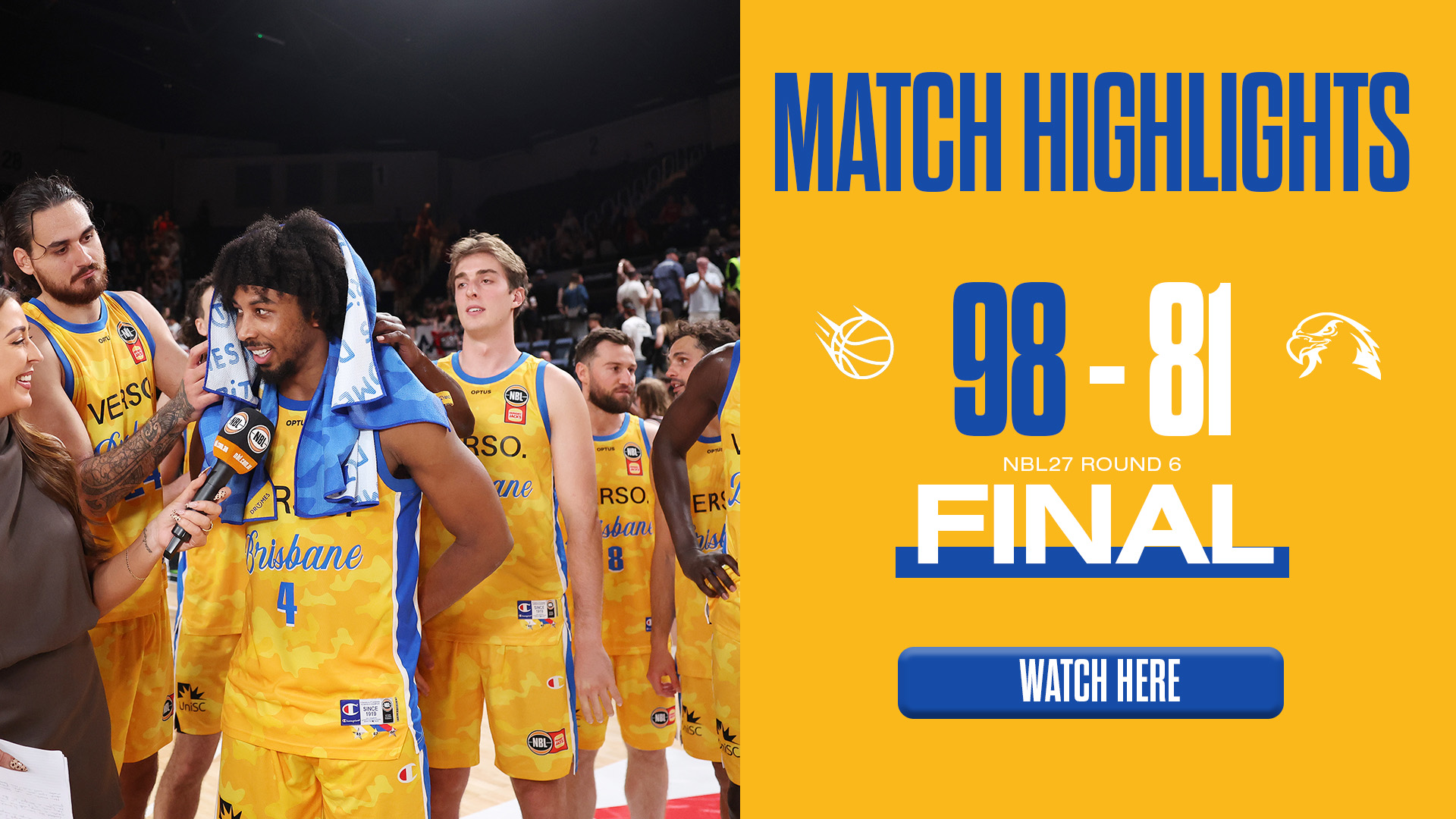 📺 NBL27 Round 6 Highlights | Illawarra Hawks vs Brisbane Bullets