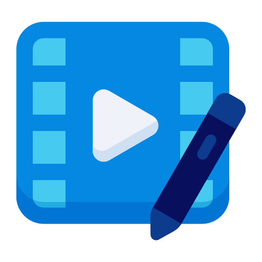 Video editing icon