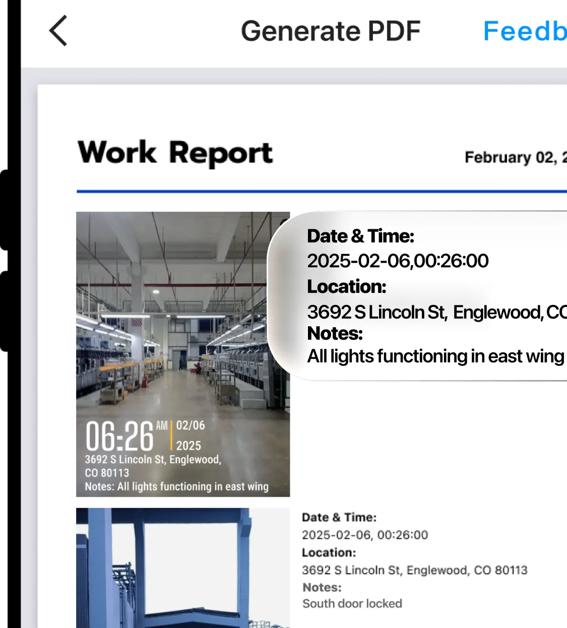 Create daily reports