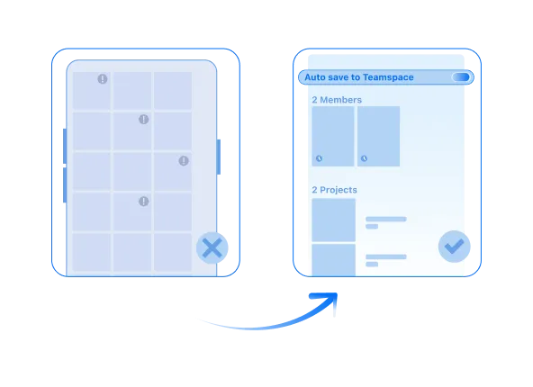 An image showing the jobsite pain point and the solution.
