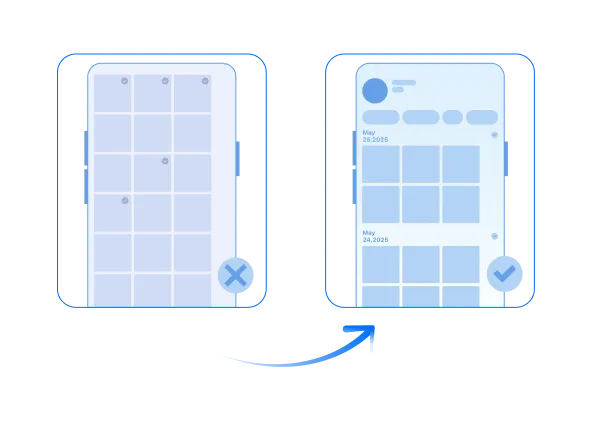 An image showing the jobsite pain point and the solution.