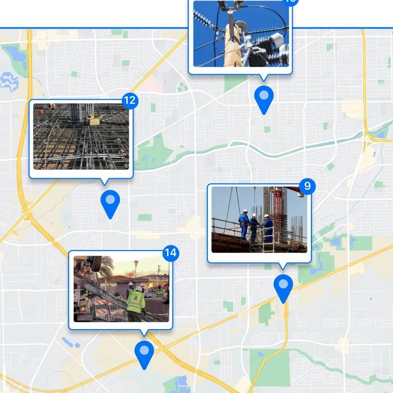 The data fields inside the ‘Edit Template’ with the Address field toggled on; all other fields are toggled off including Logo, Business Card, Tags, Weather, Lat/Long, Altitude, and Compass.