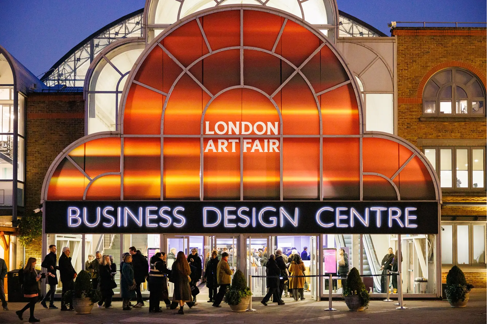 Entrance for London fairs.