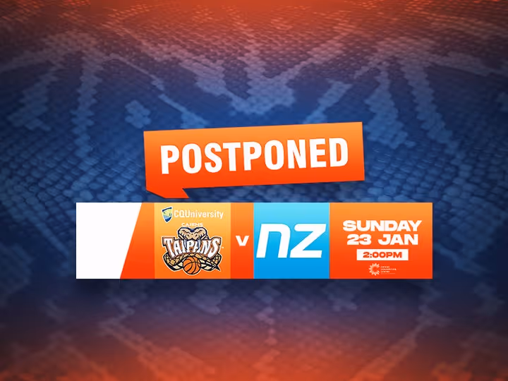 Game Postponed - 23 January
