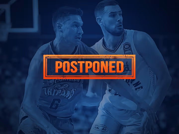 GAME POSTPONED - SATURDAY 15 JANUARY