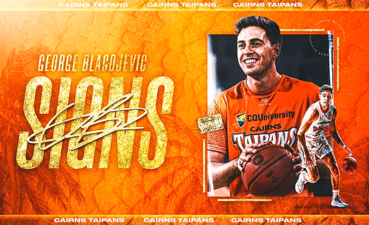 Taipans re-sign George Blagojevic