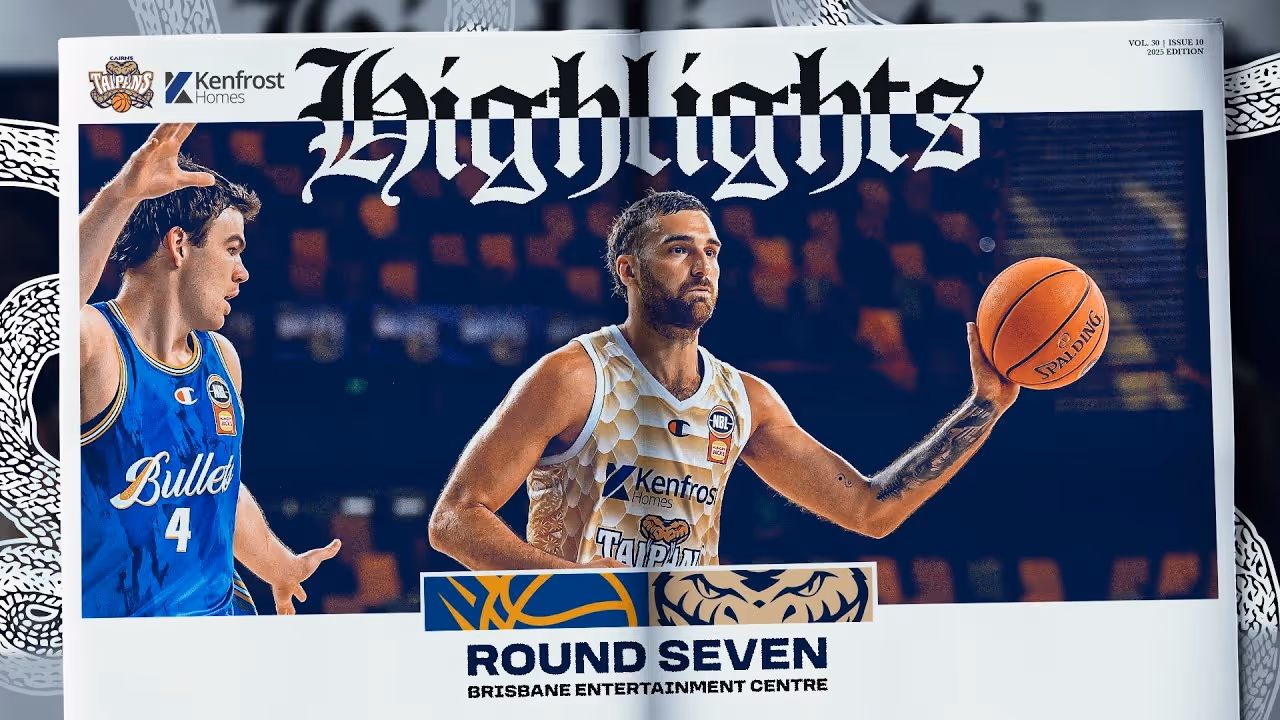 Game Highlights - Round 7, Brisbane vs Cairns