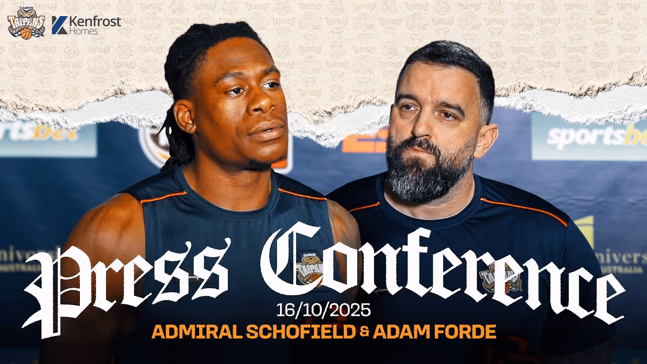 Press Conference - Admiral Schofield & Adam Forde