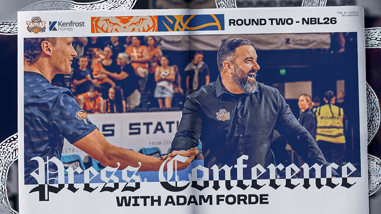 Post-Game Press Conference - Round 2, Adam Forde