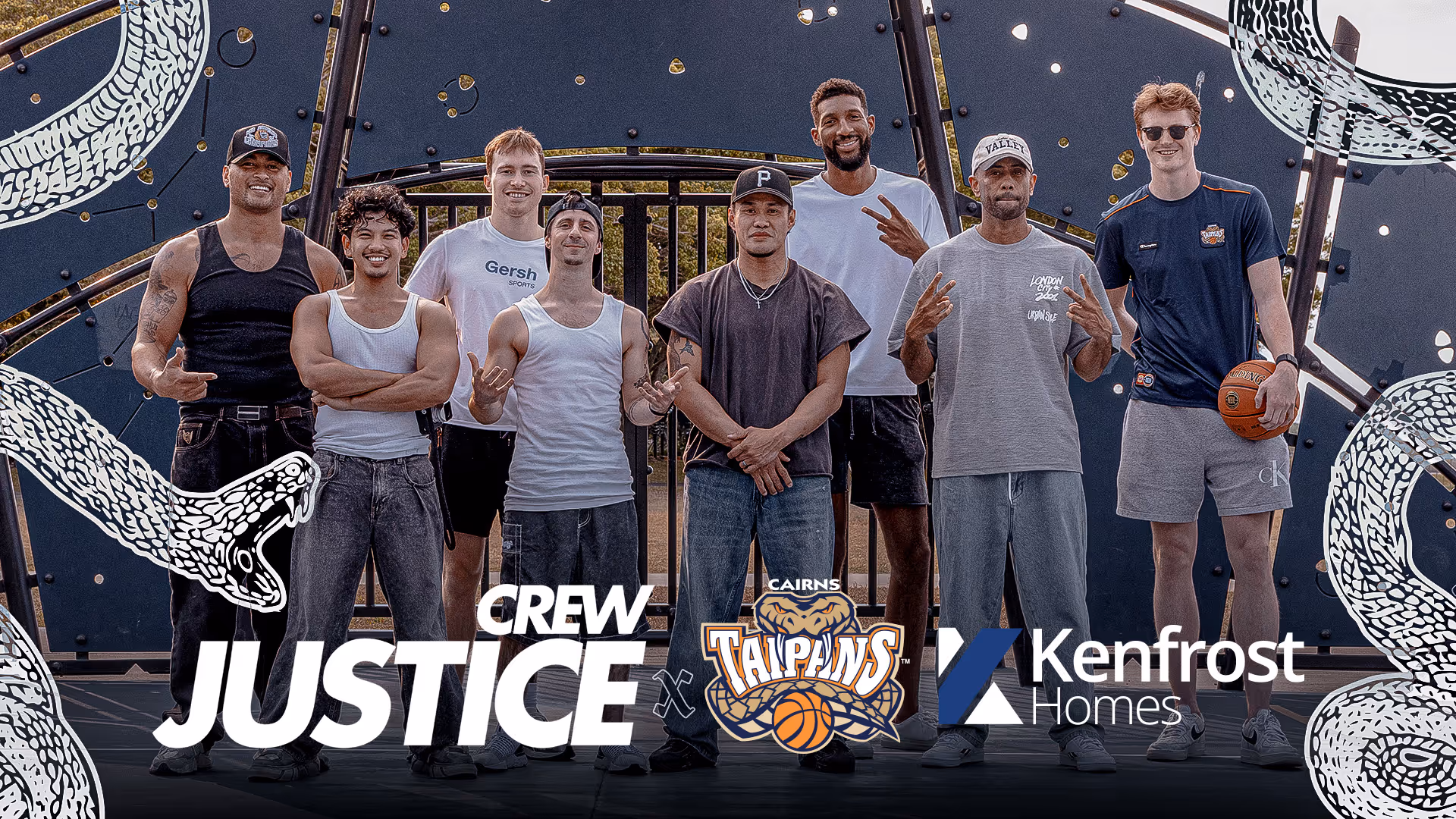 Taipans x Justice Crew