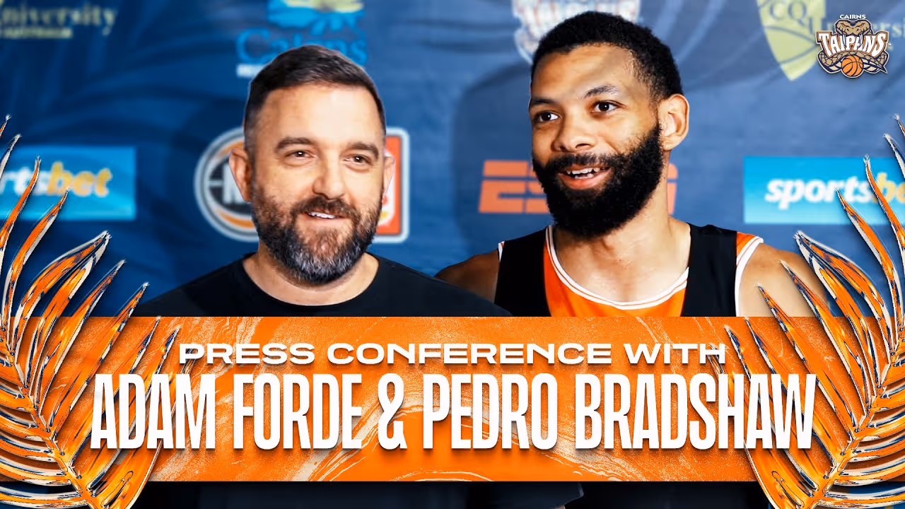 Press Conference - Adam Forde & Pedro Bradshaw