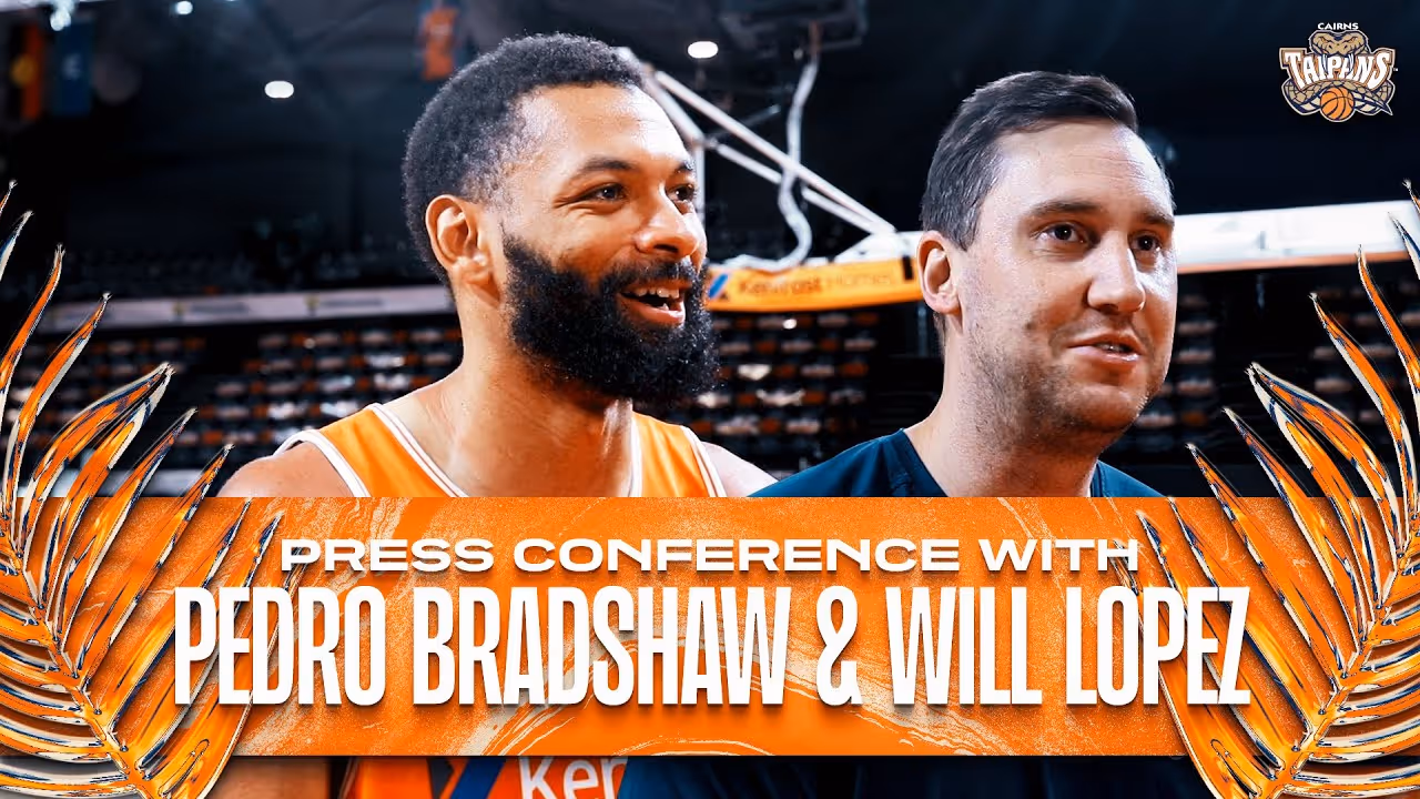 Press Conference - Pedro Bradshaw and Will Lopez