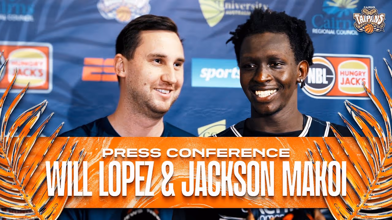 Press Conference - Will Lopez & Jackson Makoi