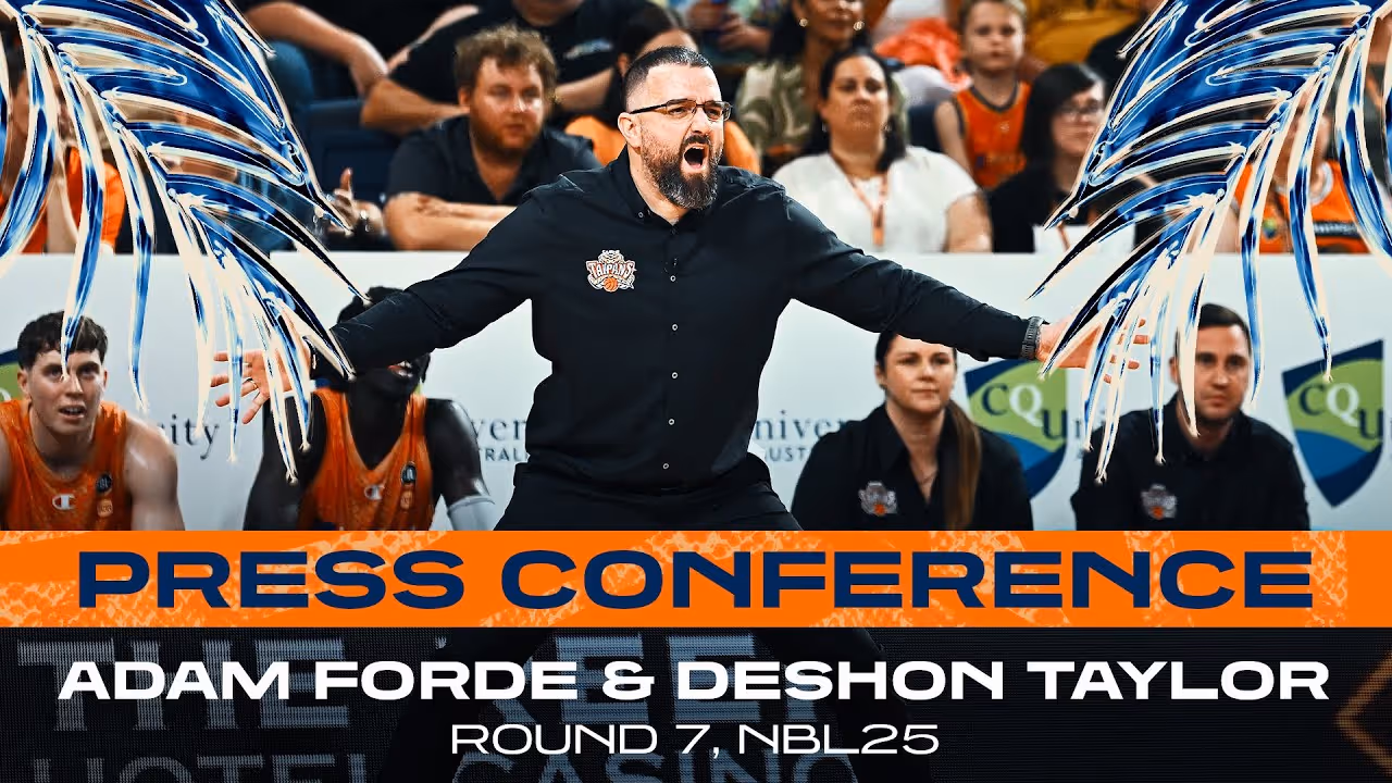 Post-Game Press Conference - Round 7, Adam Forde & Deshon Taylor