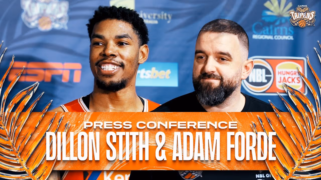 Press Conference with Dillon Stith & Adam Forde (31/10/2024)