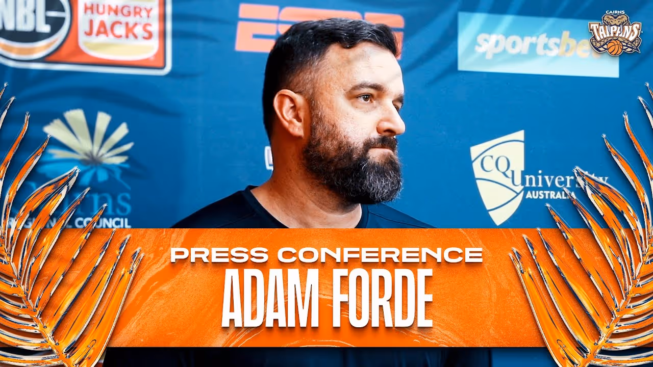 Press Conference - Adam Forde