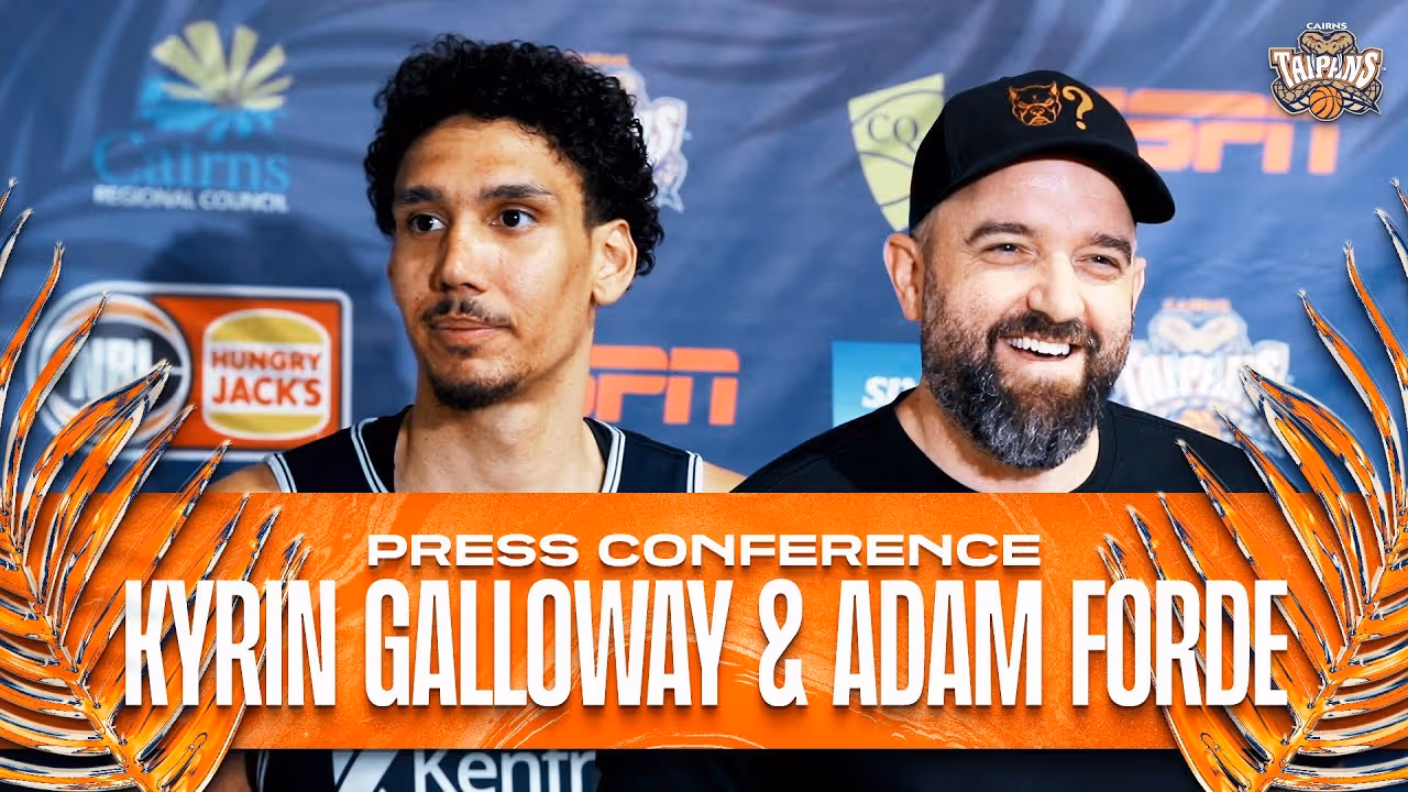 Press Conference - Kyrin Galloway & Adam Forde