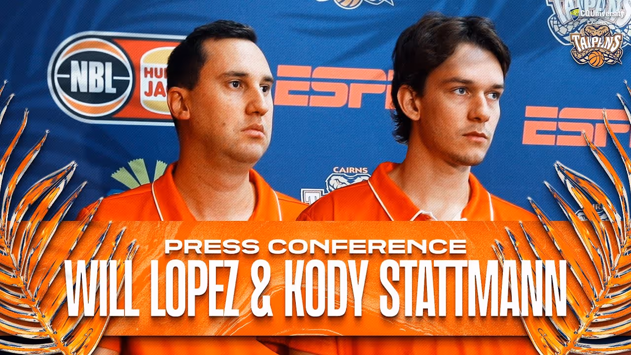 Press Conference - Will Lopez and Kody Stattmann