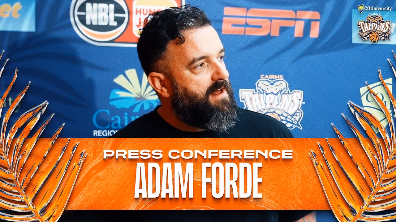 Press Conference - Adam Forde
